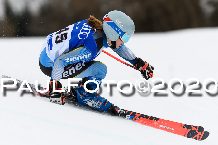 Bayerische Schülermeisterschaft Alpin Riesenslalom 25.01.2020