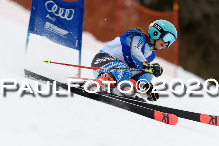 Bayerische Schülermeisterschaft Alpin Riesenslalom 25.01.2020