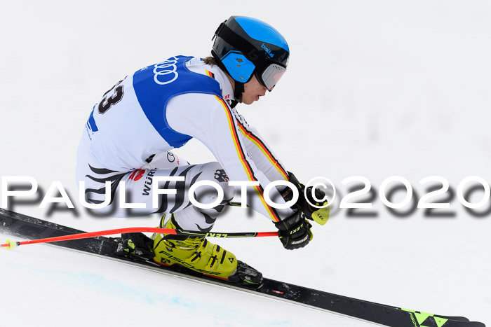 Bayerische Schülermeisterschaft Alpin Riesenslalom 25.01.2020