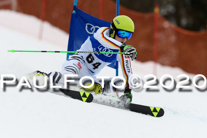 Bayerische Schülermeisterschaft Alpin Riesenslalom 25.01.2020