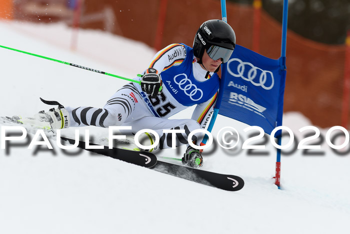 Bayerische Schülermeisterschaft Alpin Riesenslalom 25.01.2020