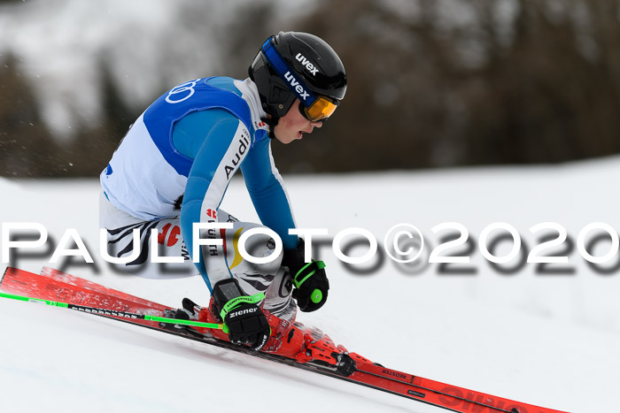 Bayerische Schülermeisterschaft Alpin Riesenslalom 25.01.2020