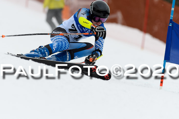 Bayerische Schülermeisterschaft Alpin Riesenslalom 25.01.2020