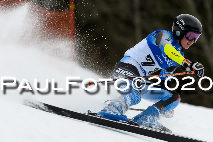 Bayerische Schülermeisterschaft Alpin Riesenslalom 25.01.2020