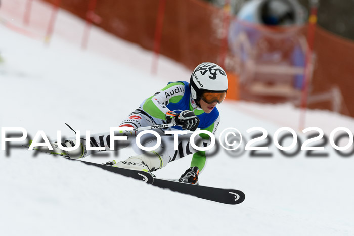 Bayerische Schülermeisterschaft Alpin Riesenslalom 25.01.2020