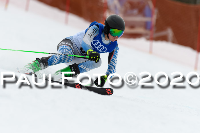 Bayerische Schülermeisterschaft Alpin Riesenslalom 25.01.2020