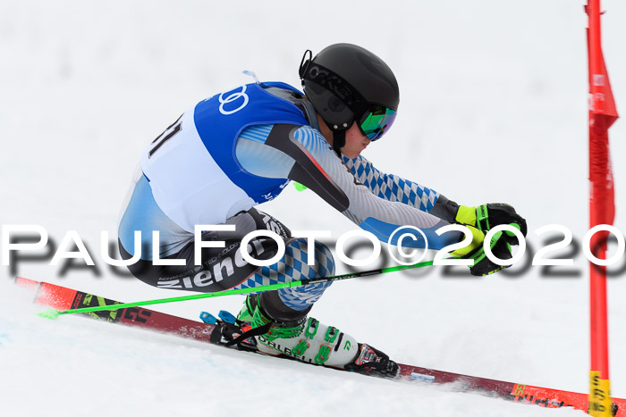 Bayerische Schülermeisterschaft Alpin Riesenslalom 25.01.2020