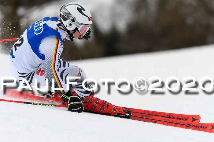 Bayerische Schülermeisterschaft Alpin Riesenslalom 25.01.2020