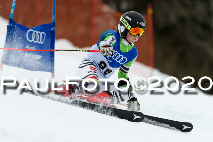 Bayerische Schülermeisterschaft Alpin Riesenslalom 25.01.2020