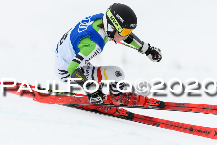 Bayerische Schülermeisterschaft Alpin Riesenslalom 25.01.2020