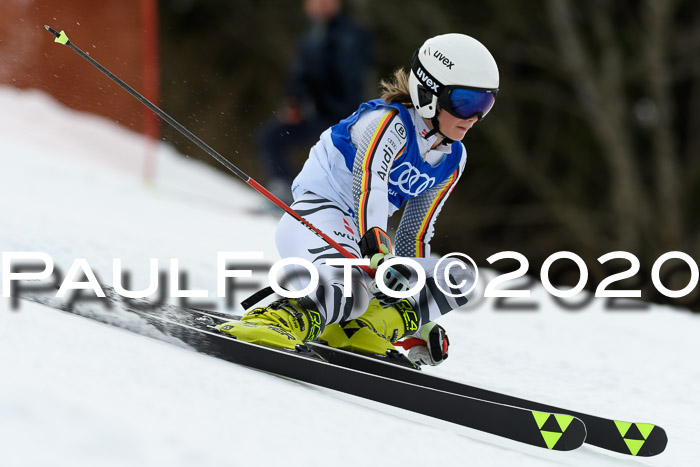 Bayerische Schülermeisterschaft Alpin Riesenslalom 25.01.2020