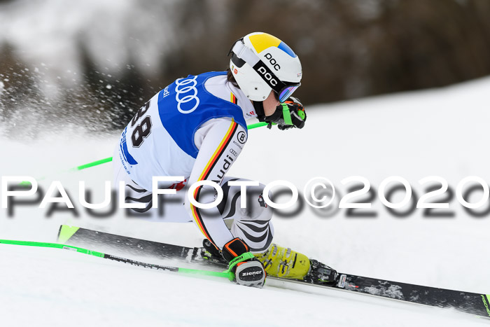 Bayerische Schülermeisterschaft Alpin Riesenslalom 25.01.2020