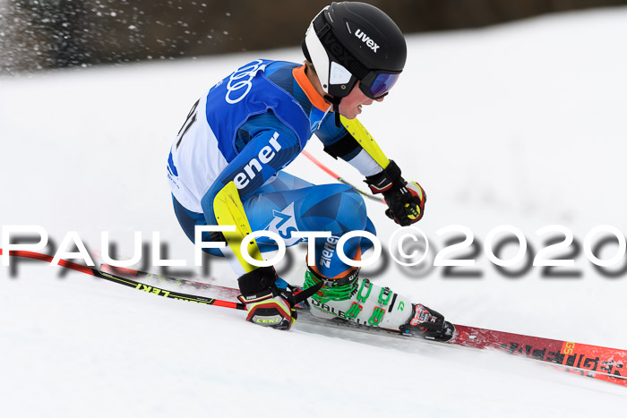 Bayerische Schülermeisterschaft Alpin Riesenslalom 25.01.2020