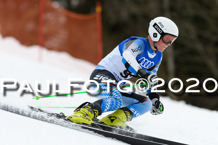 Bayerische Schülermeisterschaft Alpin Riesenslalom 25.01.2020