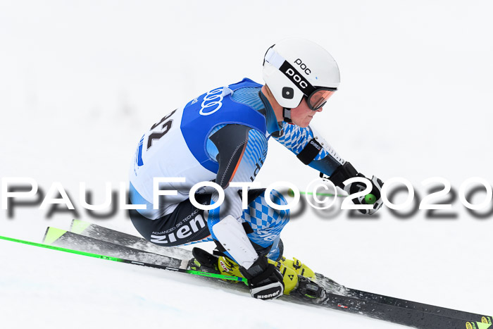 Bayerische Schülermeisterschaft Alpin Riesenslalom 25.01.2020