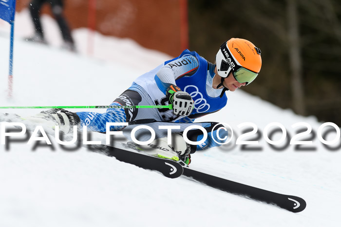 Bayerische Schülermeisterschaft Alpin Riesenslalom 25.01.2020