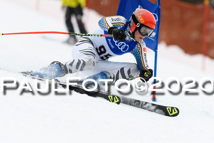 Bayerische Schülermeisterschaft Alpin Riesenslalom 25.01.2020