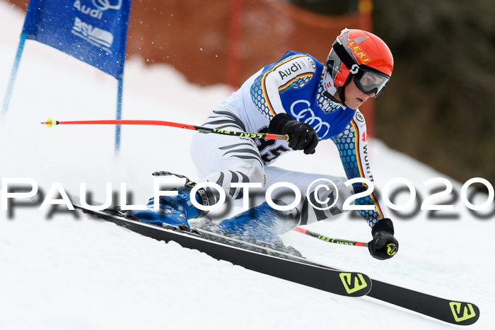 Bayerische Schülermeisterschaft Alpin Riesenslalom 25.01.2020