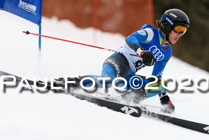 Bayerische Schülermeisterschaft Alpin Riesenslalom 25.01.2020