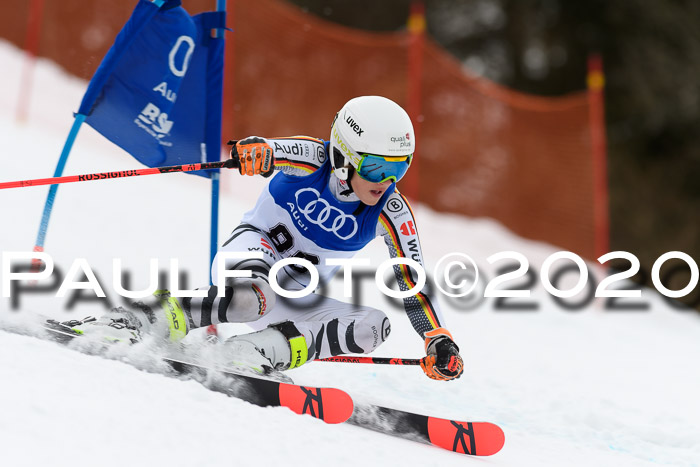 Bayerische Schülermeisterschaft Alpin Riesenslalom 25.01.2020