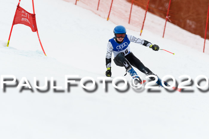 Bayerische Schülermeisterschaft Alpin Riesenslalom 25.01.2020