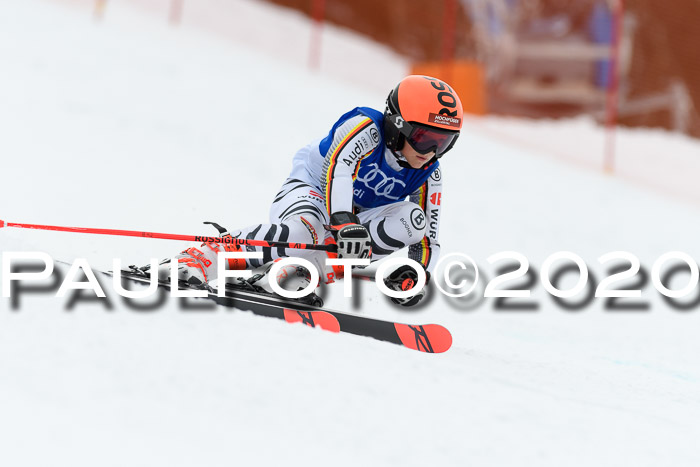 Bayerische Schülermeisterschaft Alpin Riesenslalom 25.01.2020