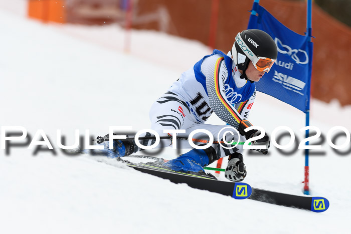 Bayerische Schülermeisterschaft Alpin Riesenslalom 25.01.2020