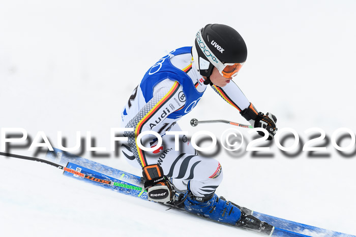 Bayerische Schülermeisterschaft Alpin Riesenslalom 25.01.2020