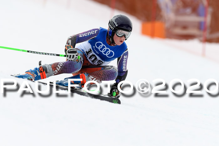 Bayerische Schülermeisterschaft Alpin Riesenslalom 25.01.2020