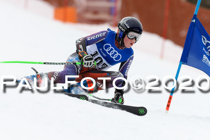 Bayerische Schülermeisterschaft Alpin Riesenslalom 25.01.2020