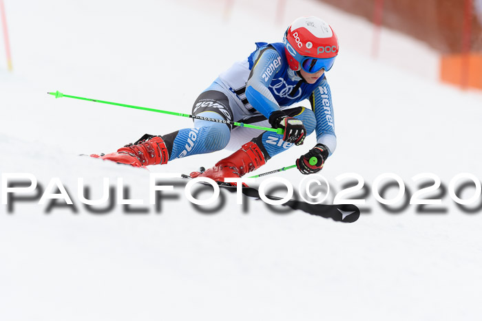 Bayerische Schülermeisterschaft Alpin Riesenslalom 25.01.2020