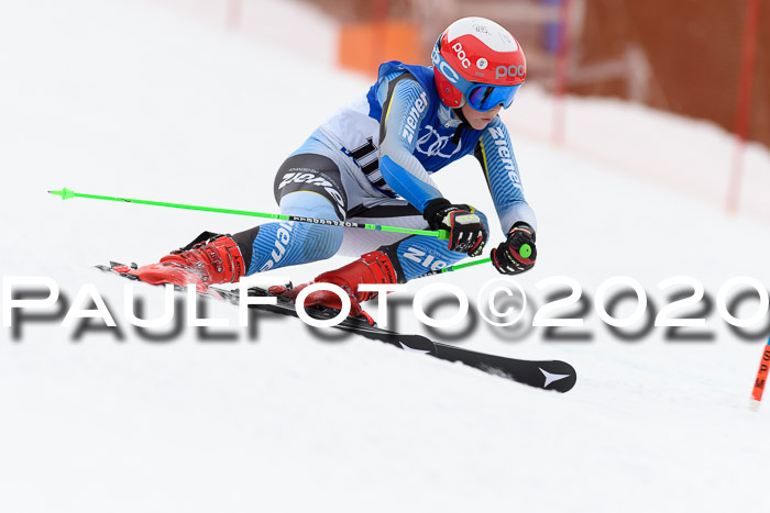 Bayerische Schülermeisterschaft Alpin Riesenslalom 25.01.2020