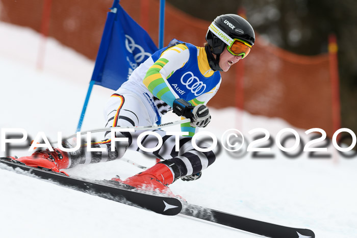 Bayerische Schülermeisterschaft Alpin Riesenslalom 25.01.2020