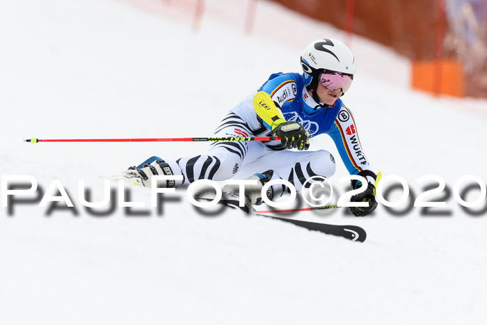 Bayerische Schülermeisterschaft Alpin Riesenslalom 25.01.2020