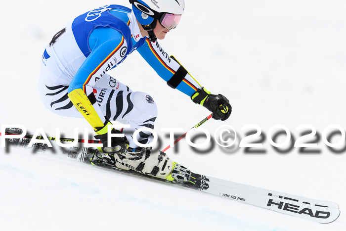 Bayerische Schülermeisterschaft Alpin Riesenslalom 25.01.2020