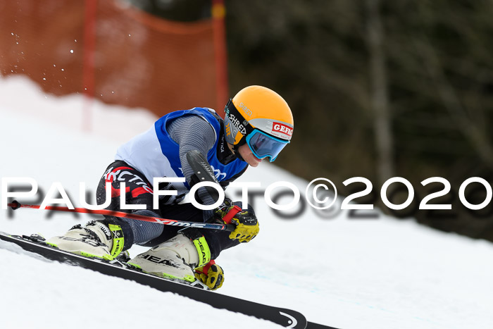 Bayerische Schülermeisterschaft Alpin Riesenslalom 25.01.2020