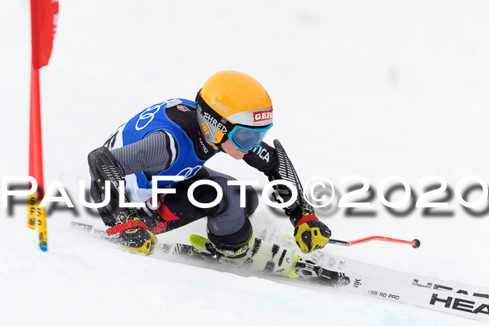 Bayerische Schülermeisterschaft Alpin Riesenslalom 25.01.2020