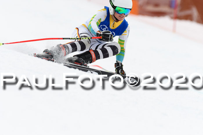 Bayerische Schülermeisterschaft Alpin Riesenslalom 25.01.2020