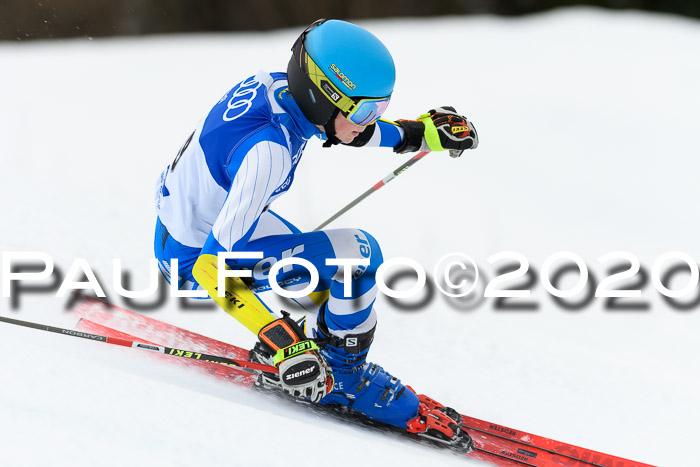 Bayerische Schülermeisterschaft Alpin Riesenslalom 25.01.2020