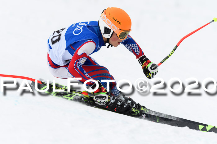 Bayerische Schülermeisterschaft Alpin Riesenslalom 25.01.2020