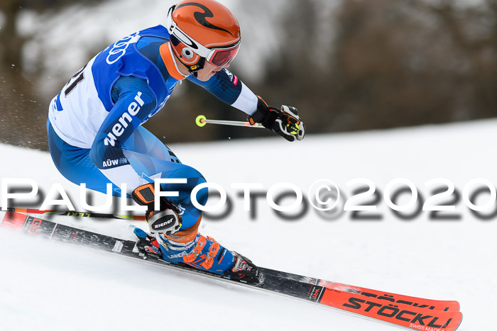 Bayerische Schülermeisterschaft Alpin Riesenslalom 25.01.2020