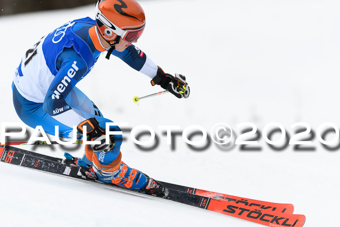 Bayerische Schülermeisterschaft Alpin Riesenslalom 25.01.2020