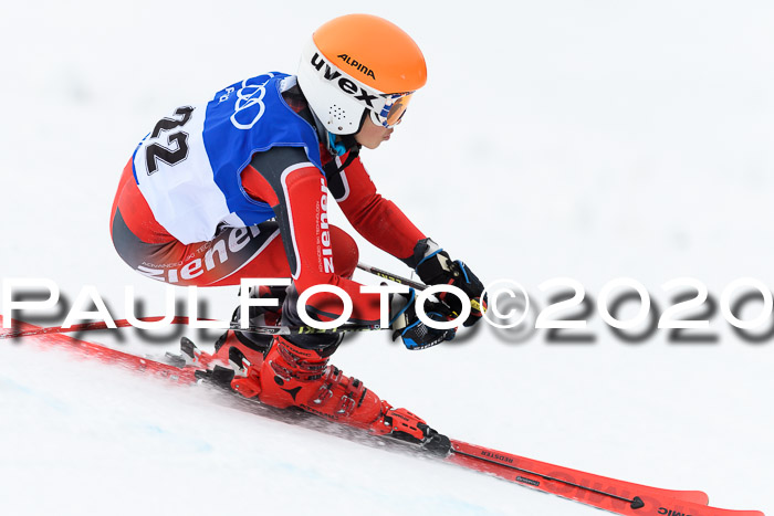 Bayerische Schülermeisterschaft Alpin Riesenslalom 25.01.2020