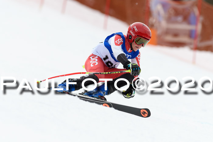 Bayerische Schülermeisterschaft Alpin Riesenslalom 25.01.2020