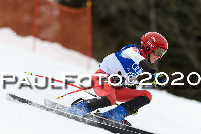 Bayerische Schülermeisterschaft Alpin Riesenslalom 25.01.2020