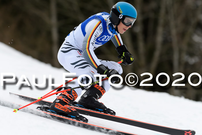 Bayerische Schülermeisterschaft Alpin Riesenslalom 25.01.2020