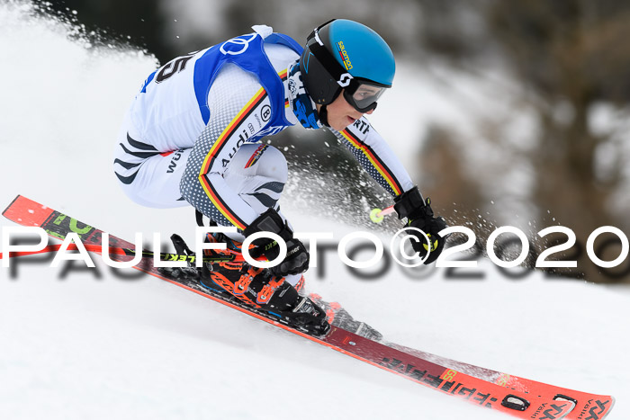 Bayerische Schülermeisterschaft Alpin Riesenslalom 25.01.2020