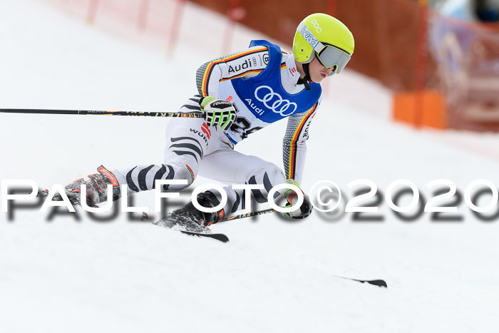 Bayerische Schülermeisterschaft Alpin Riesenslalom 25.01.2020