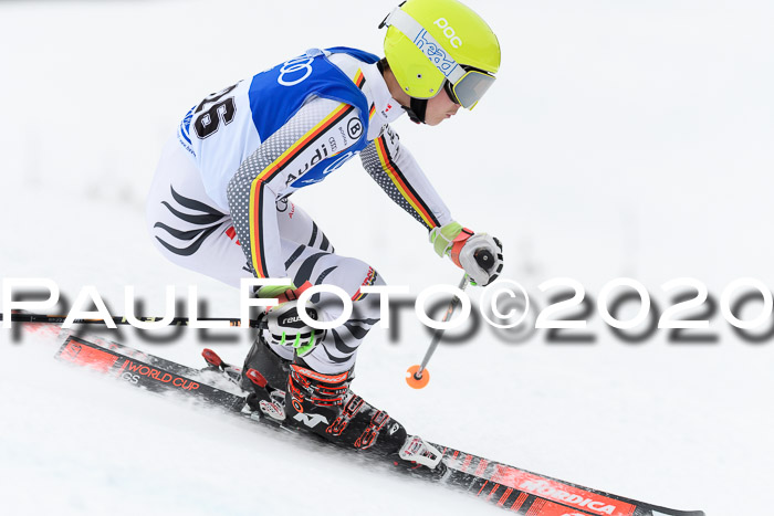 Bayerische Schülermeisterschaft Alpin Riesenslalom 25.01.2020