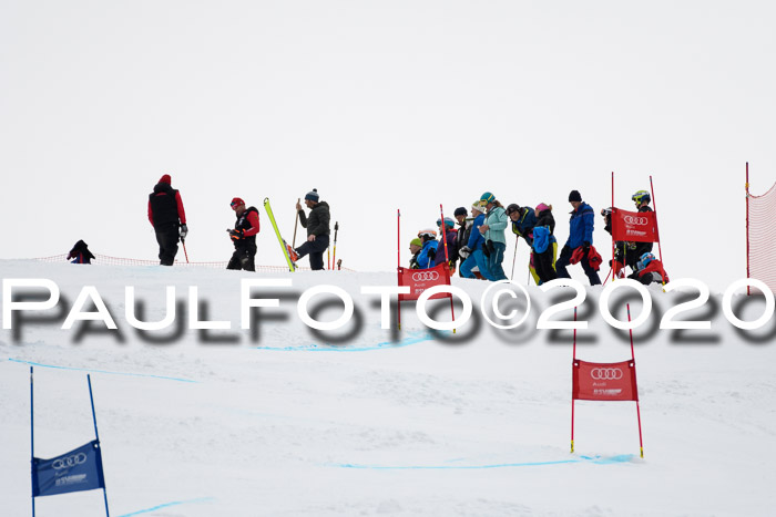 Bayerische Schülermeisterschaft Alpin Riesenslalom 25.01.2020